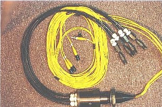 underwater fiber optic cable assembly